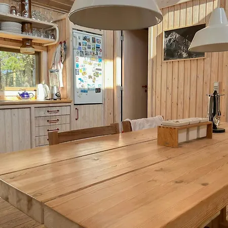 Enjoy The Atmosphere In Wooden Summer House By The Bay Højby